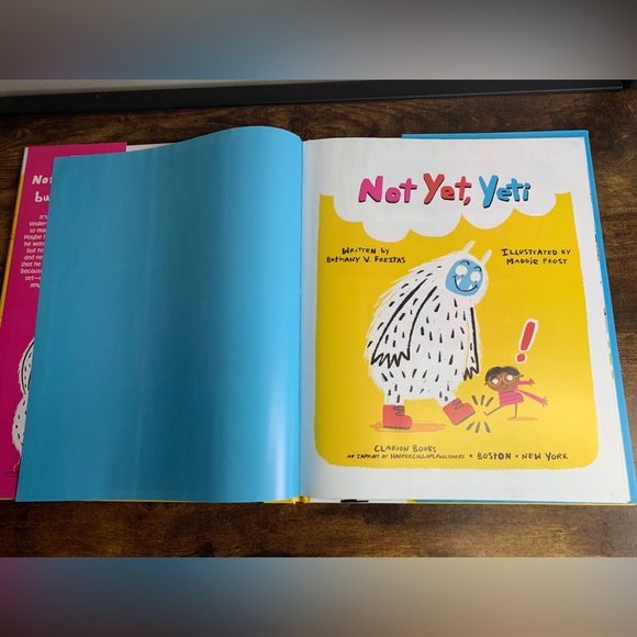 Not Yet, Yeti! Kids Hardcover Book with Dust Cover - Picture 8 of 8